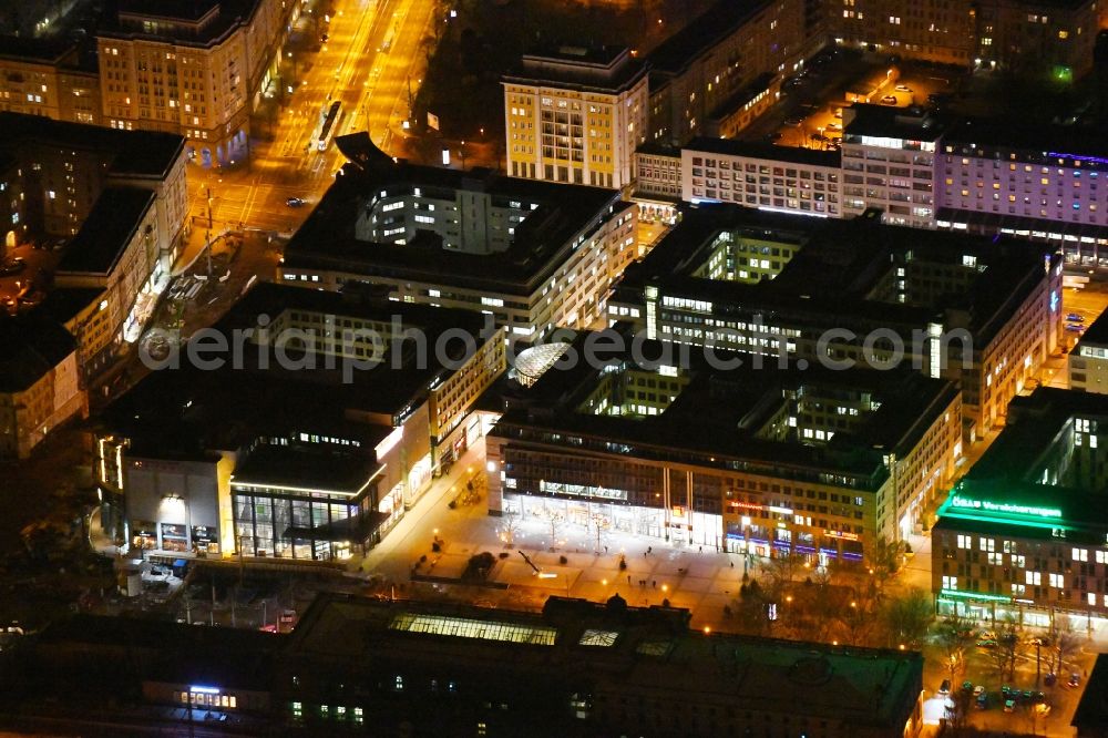Aerial photograph Magdeburg - Building of the shopping center City Carre in Magdeburg in the state Saxony-Anhalt, Germany