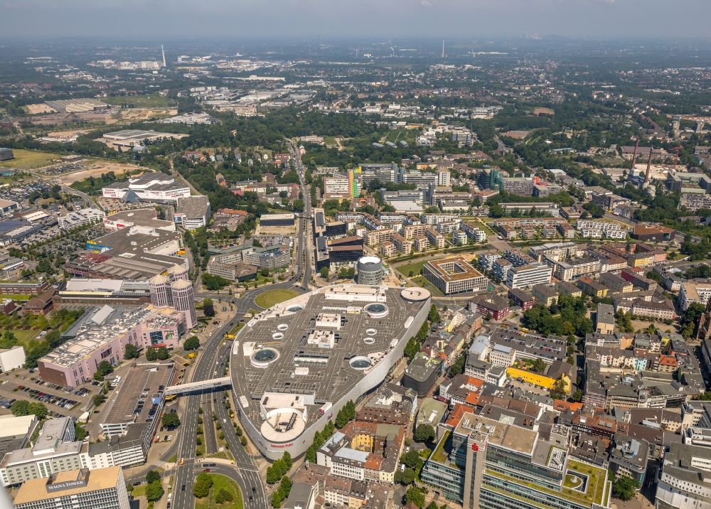 Essen from the bird's eye view: Shopping mall Limbecker Platz in Essen in the state North Rhine-Westphalia