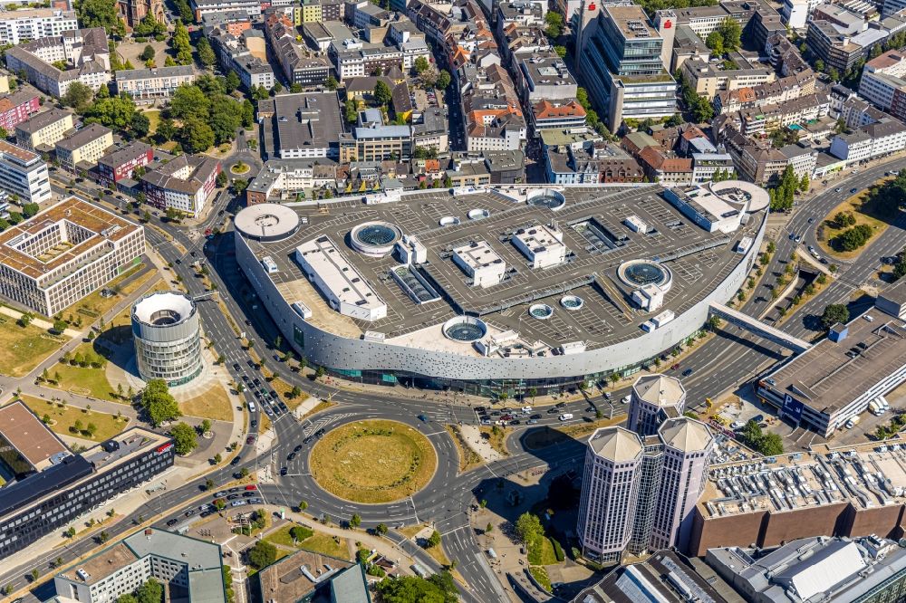 Essen from the bird's eye view: Shopping mall Limbecker Platz in Essen in the state North Rhine-Westphalia