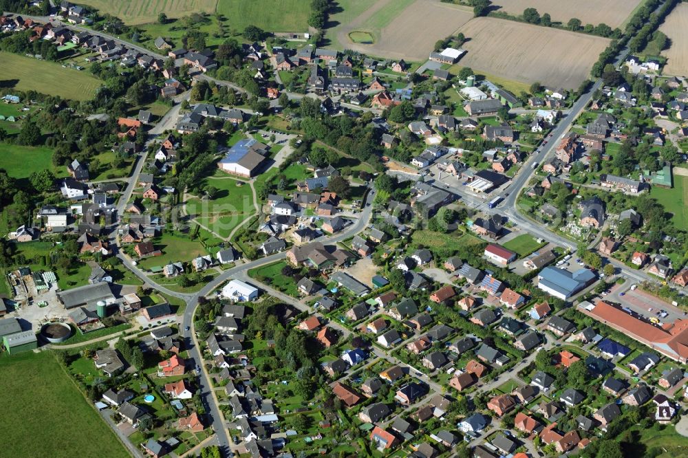 Aerial image Elmenhorst - Townscape of Elmenhorst in Schleswig-Holstein