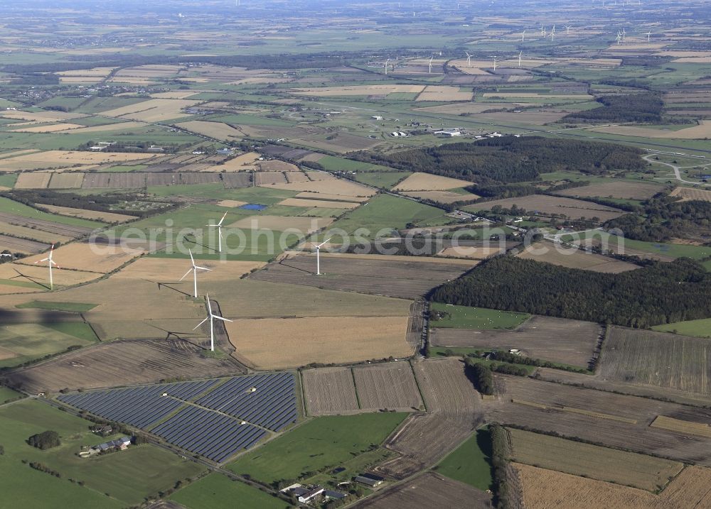 Schwesing from the bird's eye view: Engelsburg near Schwesing in Schleswig-Holstein