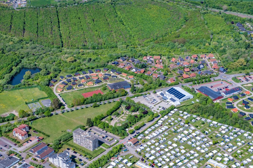 Großenbrode from above - Apartment Holiday Vital Resort in Grossenbrode in the state Schleswig-Holstein, Germany