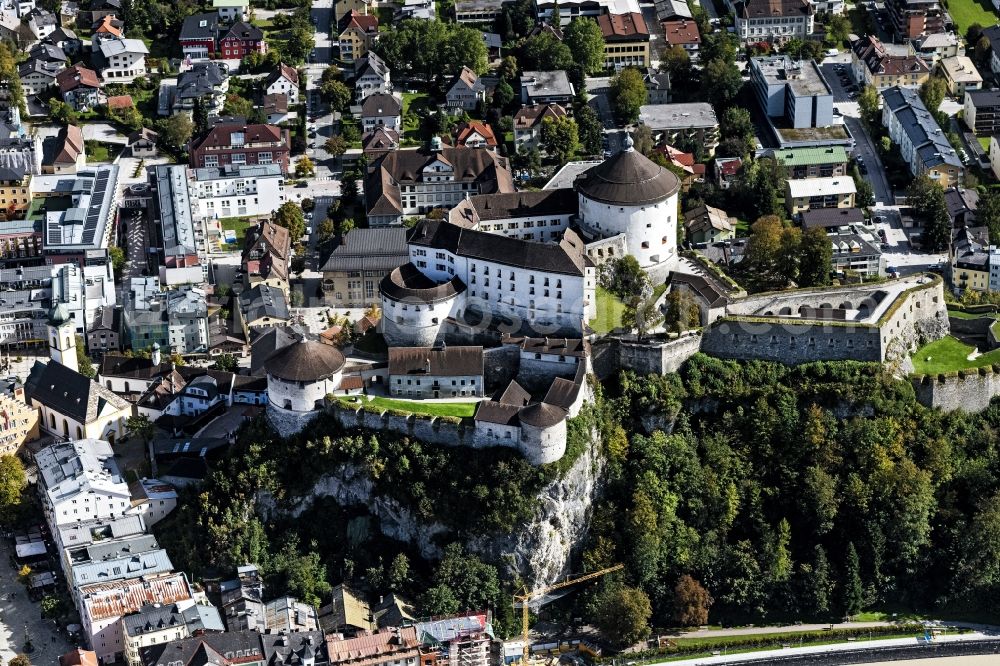 Aerial photograph Kufstein - Fortress Festung Kufstein in Kufstein in Tirol, Austria