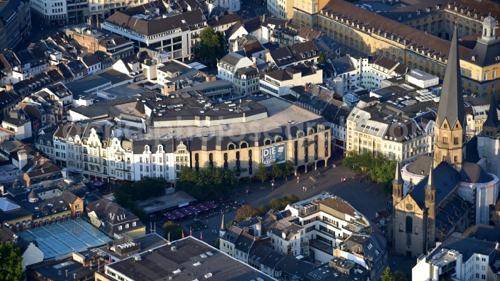 Aerial image Bonn - Branch of GALERIA Karstadt Kaufhof GmbH in Bonn in the state North Rhine-Westphalia, Germany