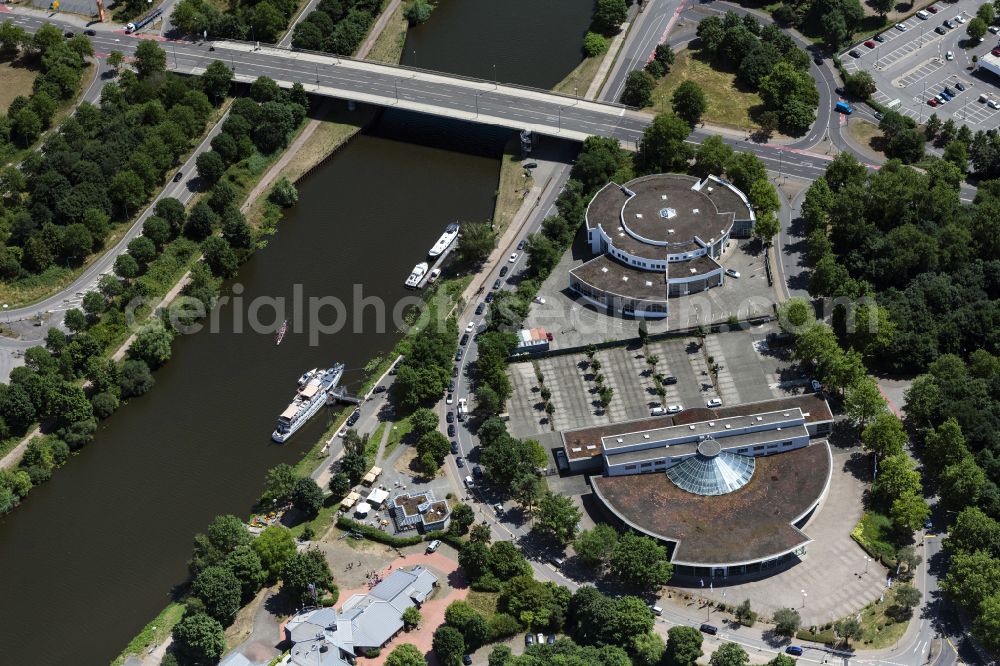 Aerial image Saarlouis - Company grounds and facilities of of Carlsson Fahrzeugtechnik in Saarlouis in the state Saarland, Germany