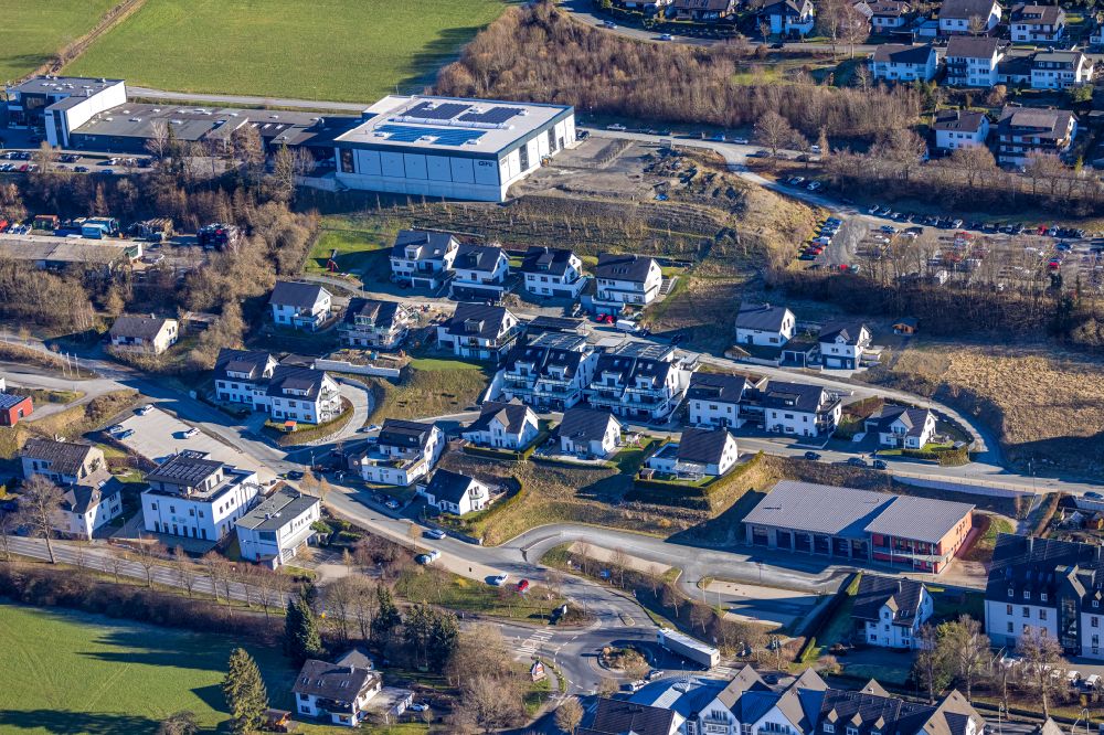 Aerial photograph Eslohe (Sauerland) - Company grounds and facilities of GEFU GmbH in Eslohe (Sauerland) in the state North Rhine-Westphalia, Germany