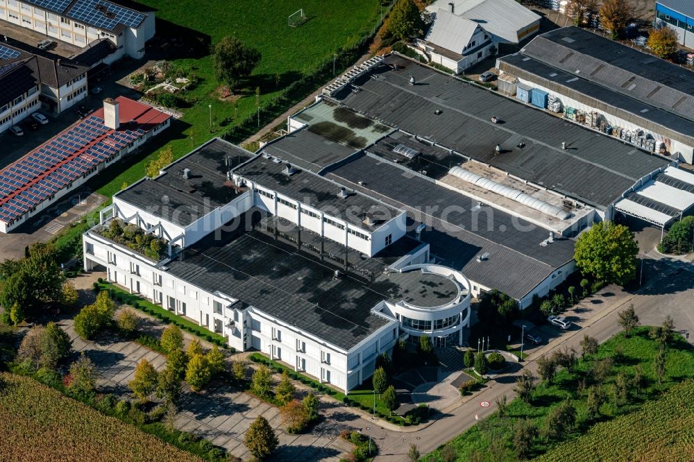 Aerial image Kippenheim - Company grounds and facilities of janoschka in Kippenheim in the state Baden-Wurttemberg, Germany