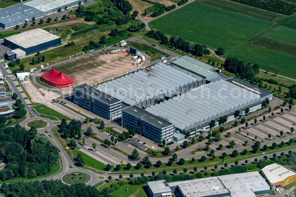 Aerial photograph Bühl - Company grounds and facilities of Schaeffler Automotive Buehl GmbH & Co. KG in Buehl in the state Baden-Wuerttemberg, Germany