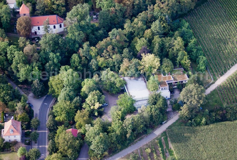 Aerial photograph Landau in der Pfalz - Company grounds and facilities of SEKA Schutzbelueftung GmbH in the district Wollmesheim in Landau in der Pfalz in the state Rhineland-Palatinate, Germany