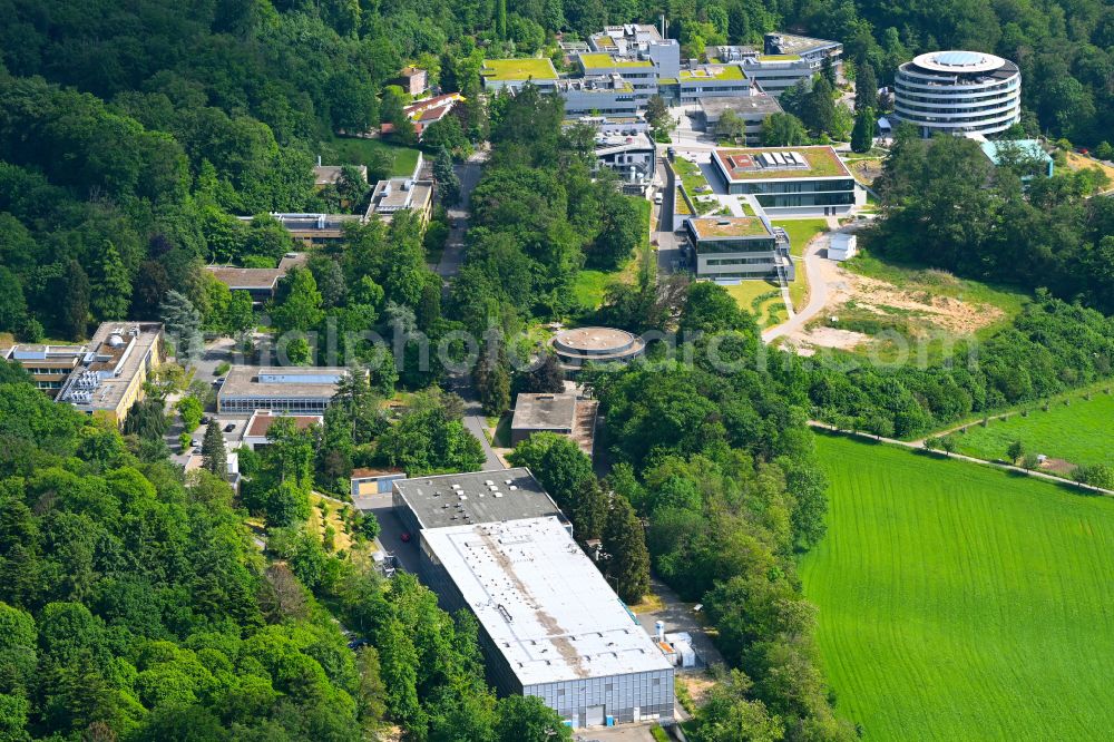 Heidelberg from the bird's eye view: Research building and office complex of EMBL Heidelberg in the district Rohrbach-Bierhelderhof in Heidelberg in the state Baden-Wuerttemberg, Germany