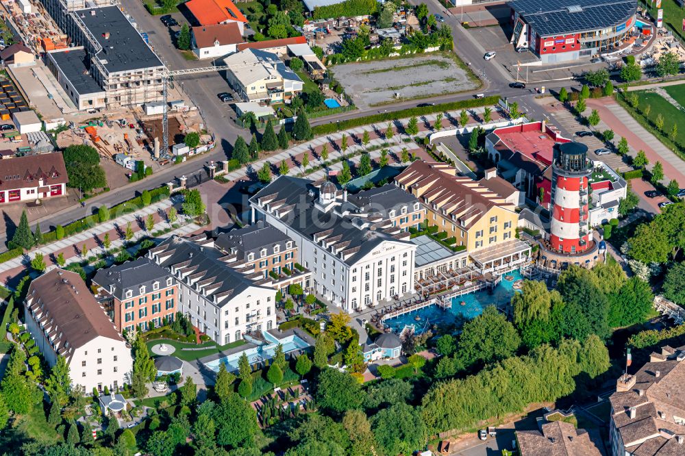 Aerial photograph Rust - Leisure Centre - Amusement Park Europa-Park on street Europa-Park-Strasse in Rust in the state Baden-Wurttemberg, Germany