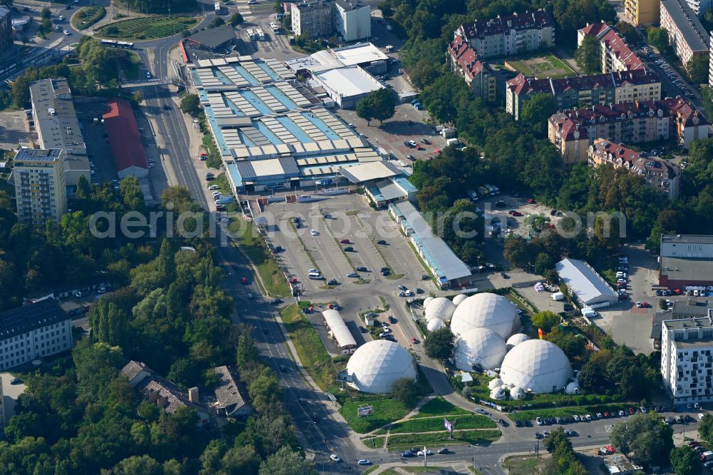 Szczecin - Stettin from the bird's eye view: Leisure Centre - Amusement Park Kids Arena in Szczecin in West Pomeranian, Poland