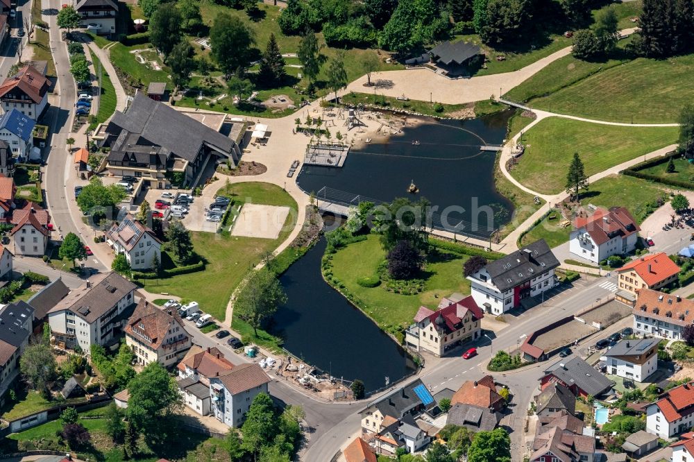 Aerial photograph Schonach im Schwarzwald - Leisure Centre - Amusement Park in Touristik Luftkurort in Schonach im Schwarzwald in the state Baden-Wuerttemberg, Germany