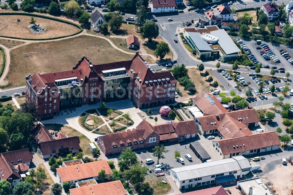 Fulda from the bird's eye view: Building the retirement home ontonius a?? Netzwerk Mensch in Fulda in the state Hesse, Germany