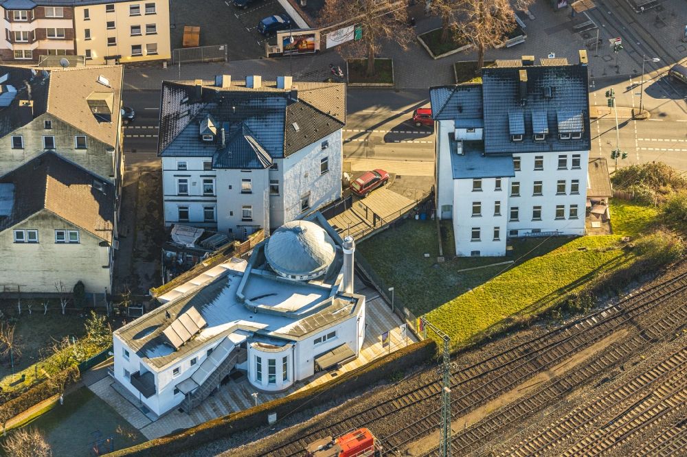 Aerial image Witten - Building of the bosnian cultural center of the municipality of Witten - BKC Witten e.V. in Witten in the state North Rhine-Westphalia, Germany
