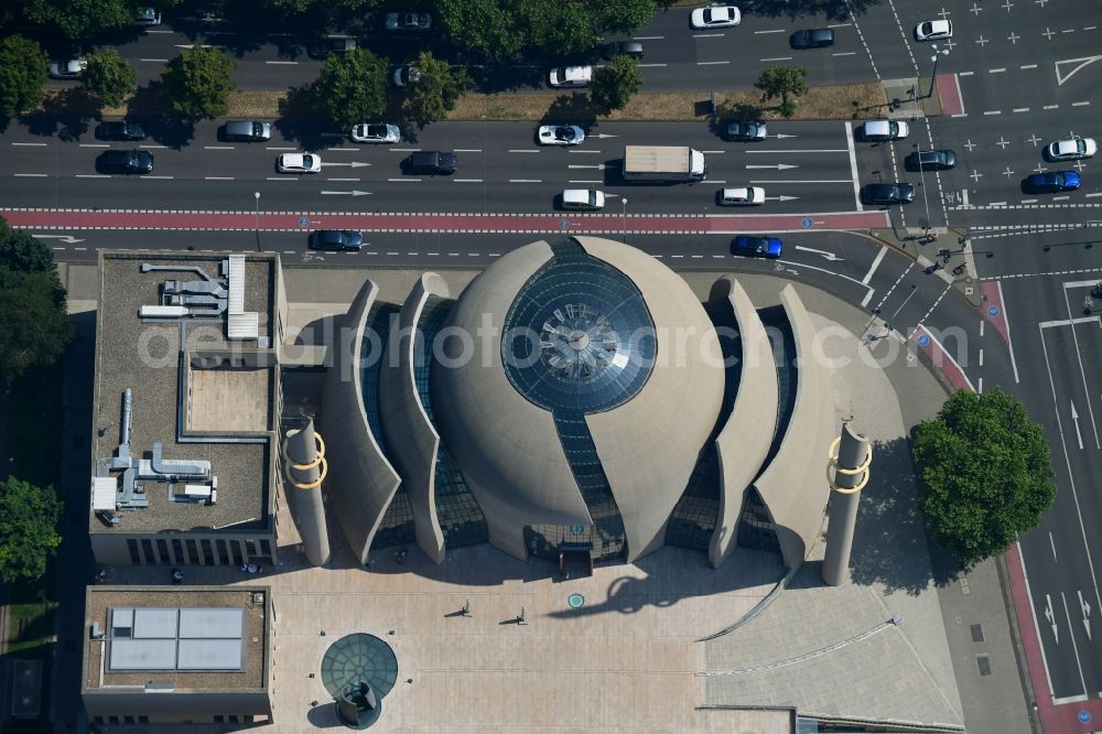 Aerial photograph Köln - Building the DITIB central mosque in Cologne, North Rhine-Westphalia