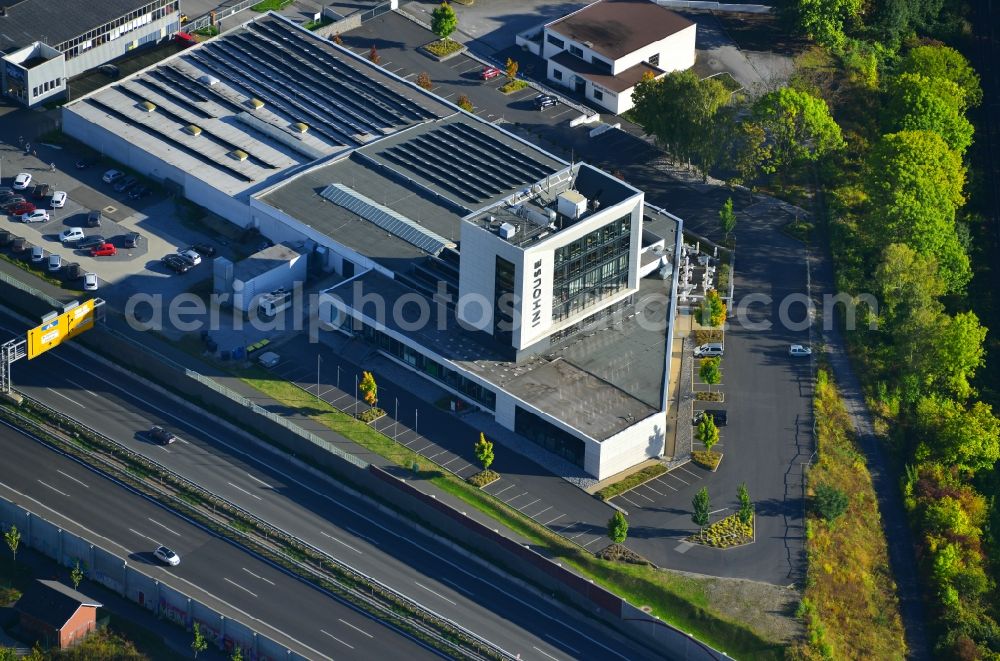 Aerial photograph Dortmund - Building of the shopping center INHOUSE of stilwerk GmbH on Rosemeyerstrasse in Dortmund in the state North Rhine-Westphalia