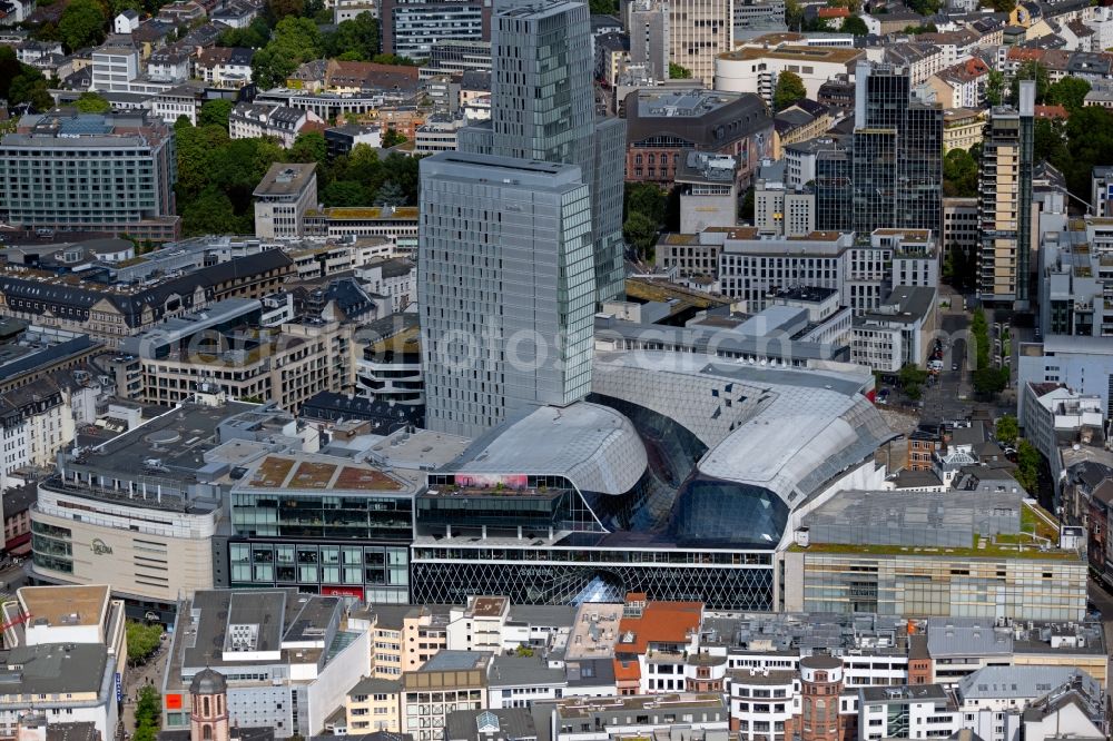 Aerial image Frankfurt am Main - View of the Palais Quartier in the district Innenstadt in Frankfurt am Main in Hesse