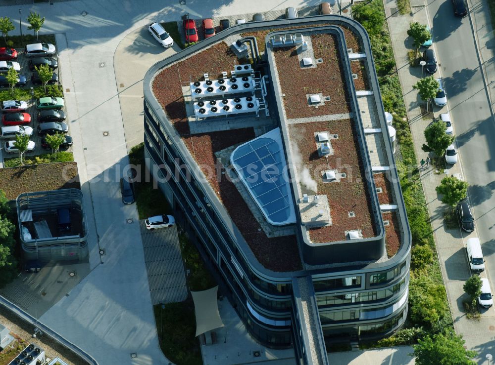 Aerial photograph Leipzig - Building of the Fraunhofer Institute for Cell Therapy and Immunology IZI on Perlickstrasse in Leipzig in the state Saxony, Germany
