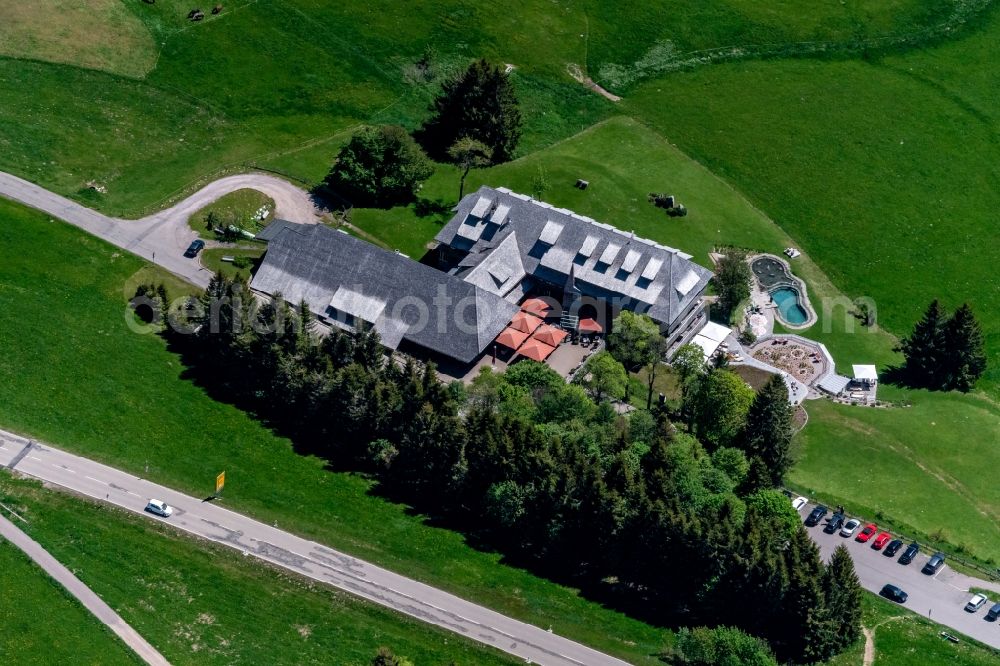 Aerial photograph Oberried - Hotel complex Halde in Oberried in the state Baden-Wurttemberg, Germany
