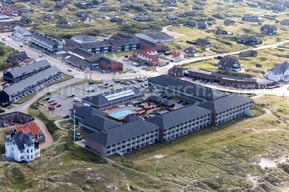 Aerial photograph Fanö - Complex of the hotel building Fanoe Bad/Strand in Fanoe in Syddanmark, Denmark