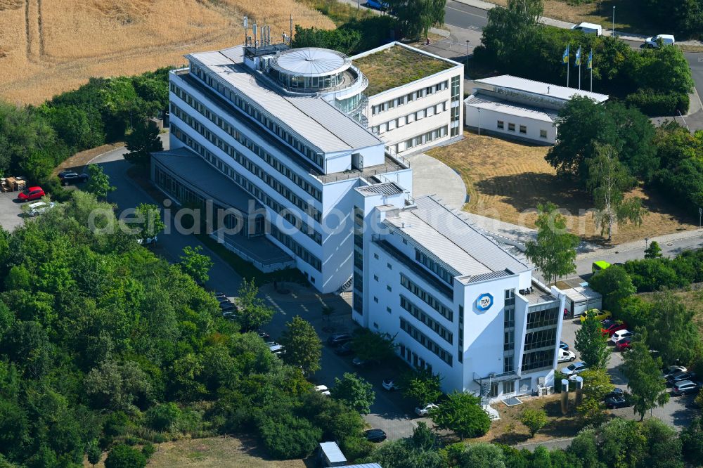 Aerial image Leipzig - Building complex of the Institute TUeV SUeD Akademie GmbH on street Wiesenring in the district Luetzschena-Stahmeln in Leipzig in the state Saxony, Germany