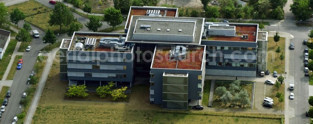 Aerial photograph Berlin - Building complex of the Institute DSM Biopract GmbH on Magnusstrasse in the district Johannesthal in Berlin, Germany