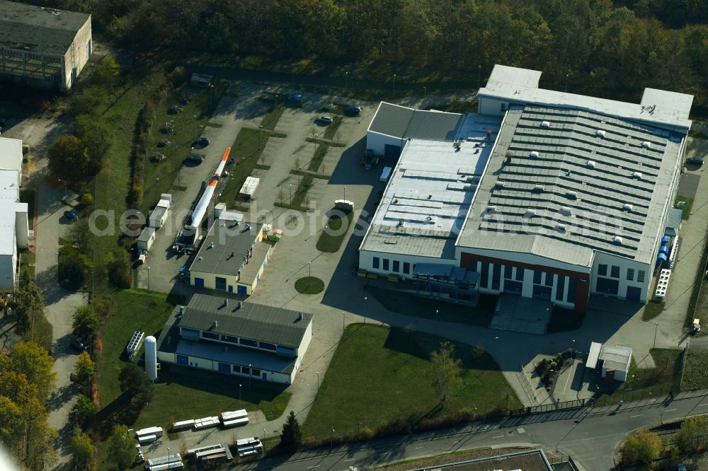 Aerial image Dresden - Building complex of the Institute IMA Dresden in the district Albertstadt in Dresden in the state Saxony, Germany