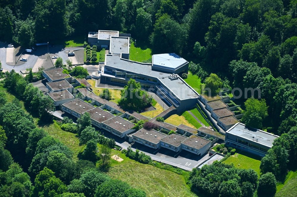 Aerial photograph Bielefeld - Building complex of the Institute Zentrum fuer interdisziplinaere Forschung in the district Schildesche in Bielefeld in the state North Rhine-Westphalia, Germany