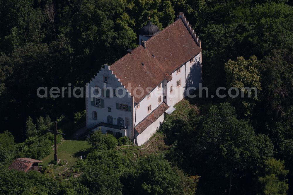 Aerial photograph Bodman-Ludwigshafen - Complex of buildings of the monastery Kloster Frauenberg in Bodman-Ludwigshafen in the state Baden-Wuerttemberg, Germany