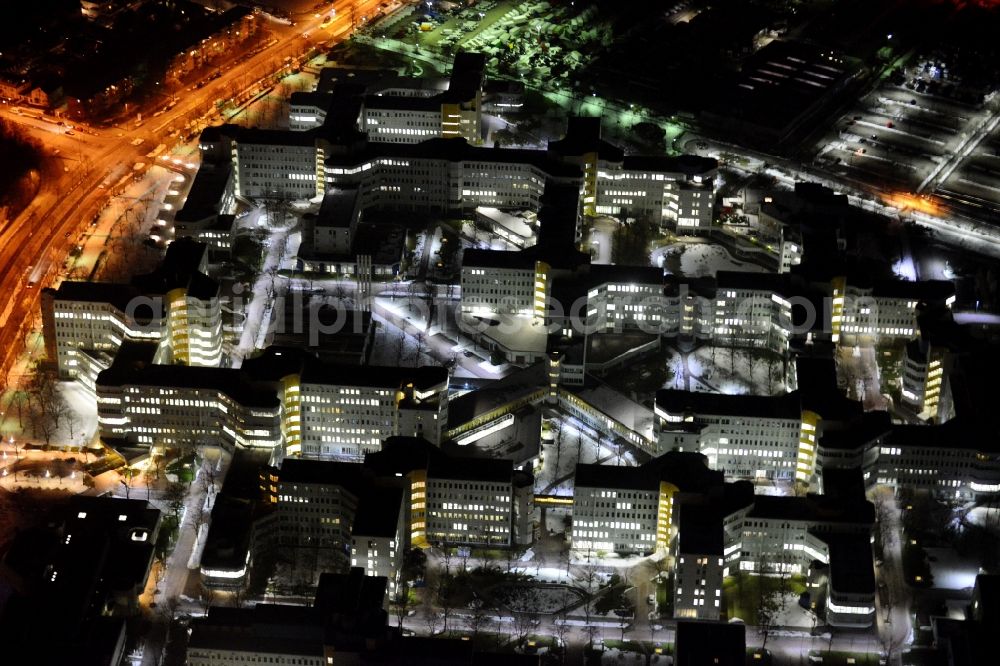 Aerial photograph München - Building complex of Siemens Financial Services GmbH, Munich in Bavaria. siemens.com