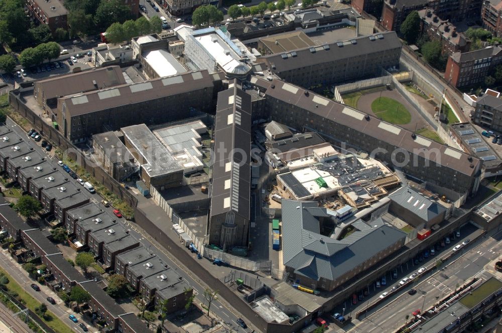 Aerial image London - View of the prison Pentonville in London on the Caledonian Rd.