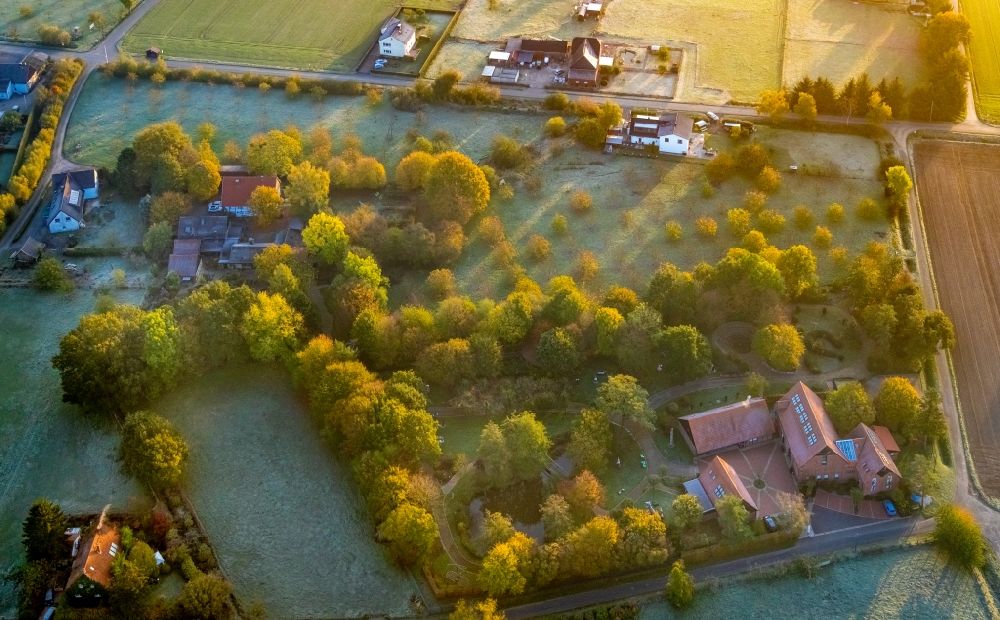Frielinghausen from above - Homestead of a farm in Frielinghausen at Ruhrgebiet in the state North Rhine-Westphalia, Germany