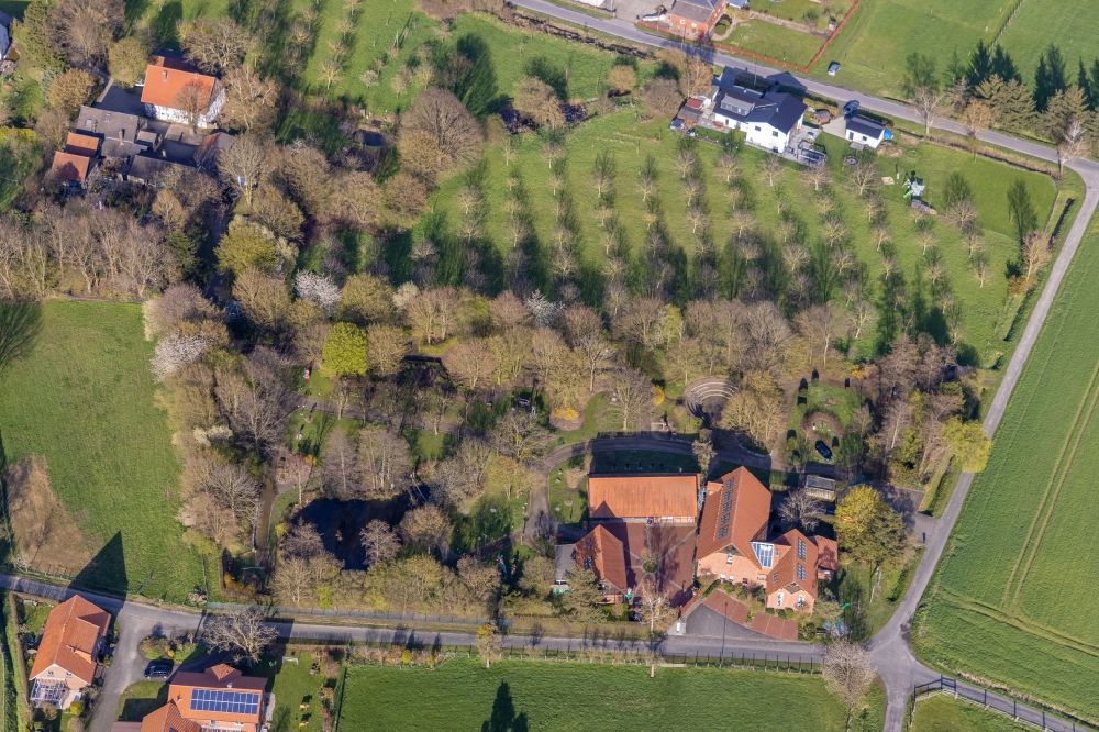 Aerial photograph Frielinghausen - Homestead of a farm in Frielinghausen in the state North Rhine-Westphalia, Germany