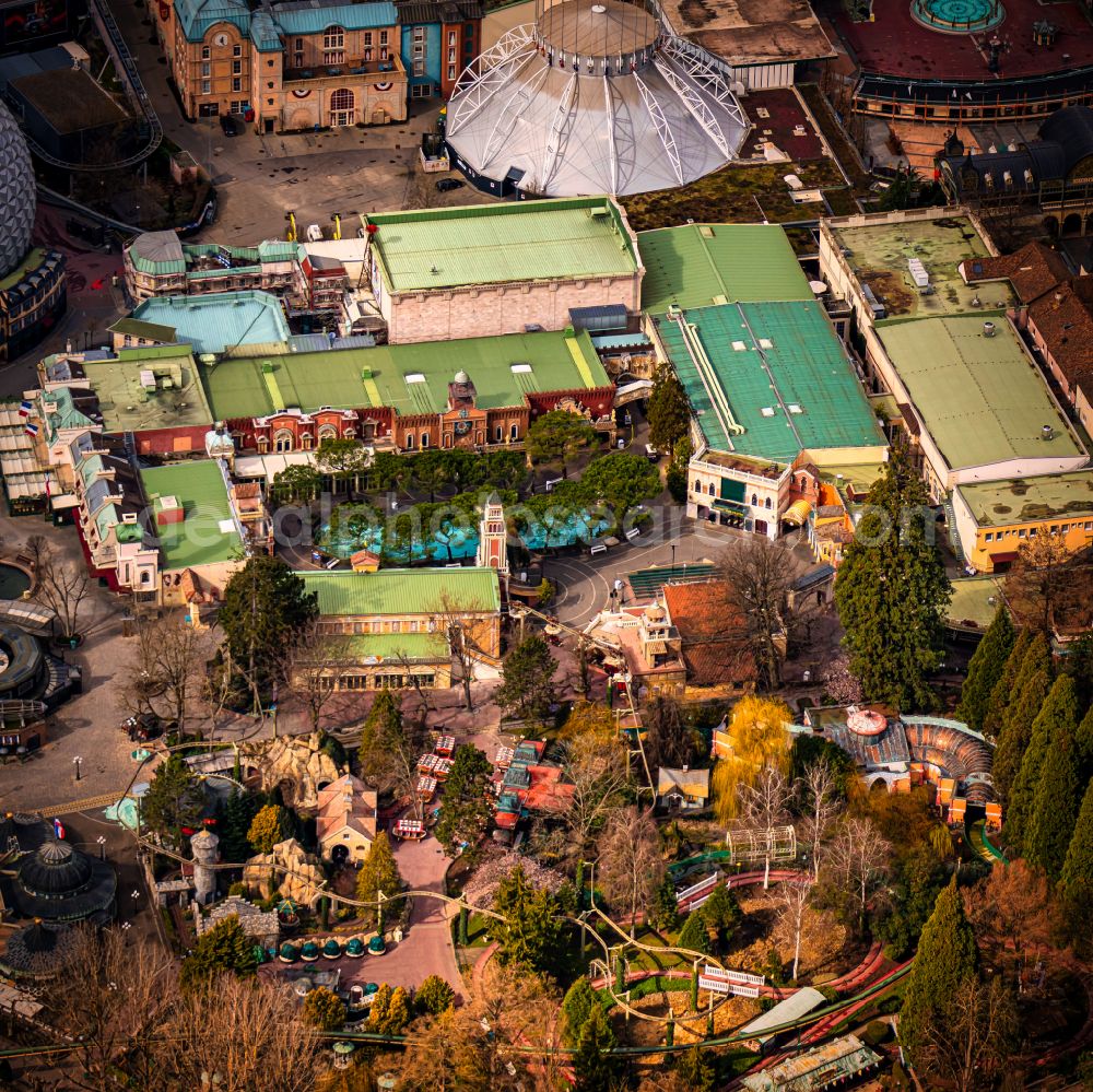 Aerial image Rust - Grounds of the amusement park Europapark in Rust in the state of Baden-Wuerttemberg, Germany