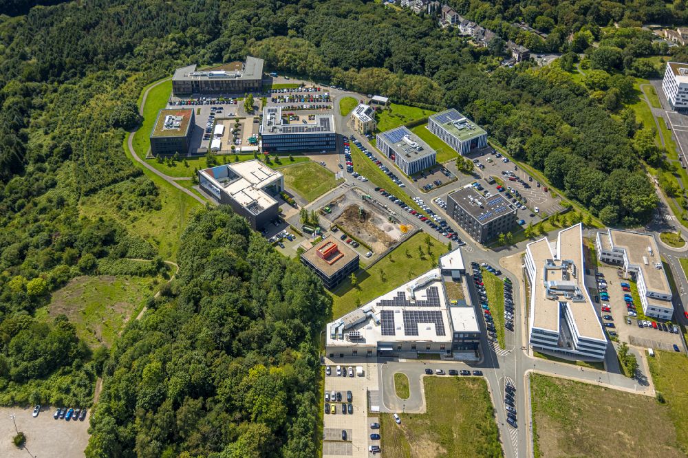 Aerial image Bochum - Site of the Innovation Center for Healthcare on the health campus in the district of Querenburg in Bochum in the Ruhr area in the state North Rhine-Westphalia, Germany