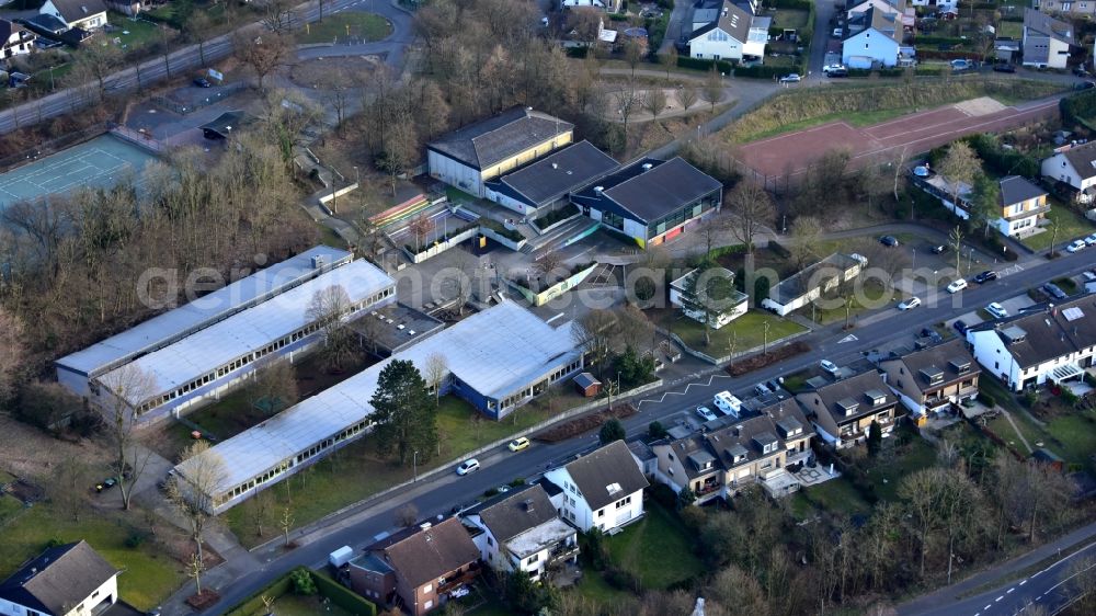 Aerial photograph Hennef (Sieg) - Community elementary school Am Steimel in Uckerath in the state North Rhine-Westphalia, Germany