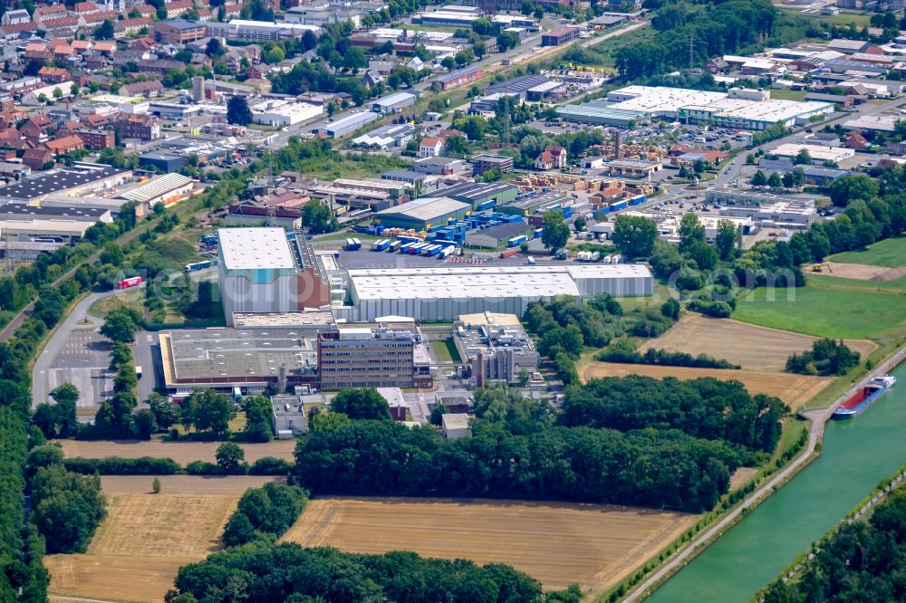 Aerial photograph Lüdinghausen - GEODIS CL GmbH on street Julius-Maggi-Strasse in Luedinghausen in the state North Rhine-Westphalia, Germany