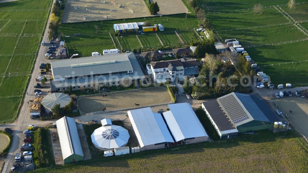 Aerial photograph Bornheim - Aluta stud in the state North Rhine-Westphalia, Germany