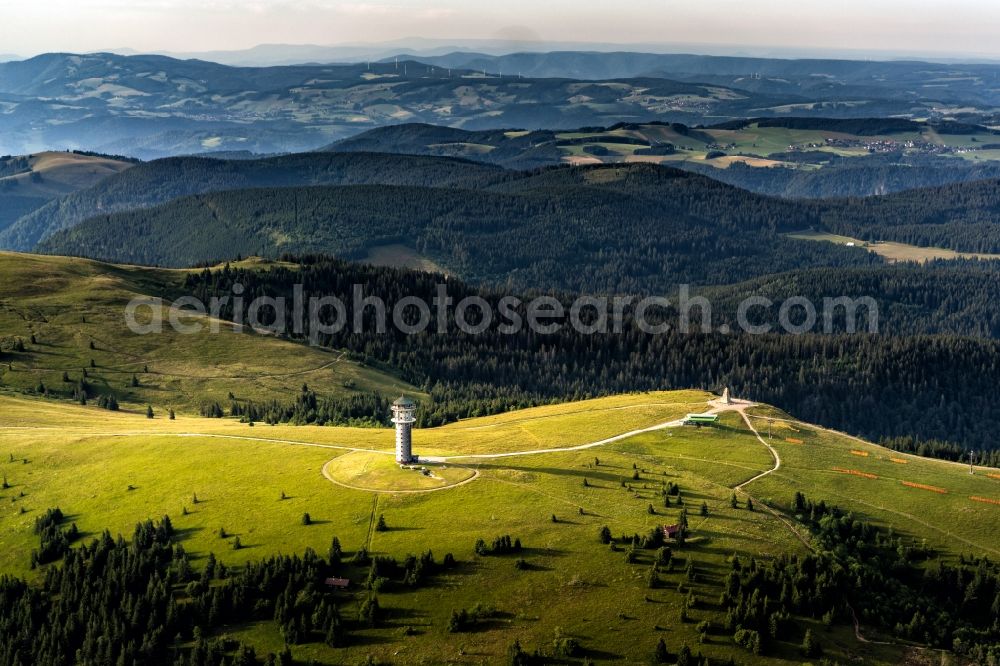 Aerial photograph Feldberg (Schwarzwald) - Rocky and mountainous landscape in Feldberg (Schwarzwald) in the state Baden-Wurttemberg, Germany
