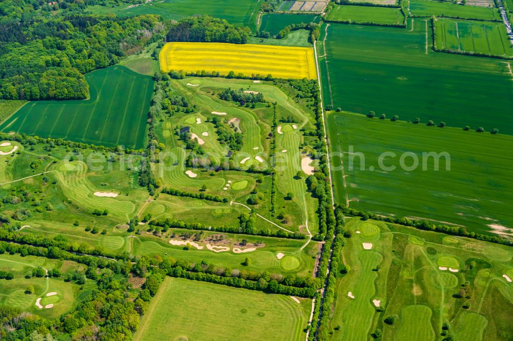 Aerial image Brunstorf - Grounds of the Golf course at of Golf & Country Club Brunstorf on Bunofstrasse in Brunstorf in the state Schleswig-Holstein, Germany