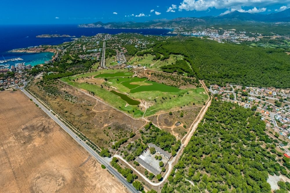 Aerial photograph Calvia - Grounds of the Golf course at Golf Santa Ponsa II in Calvia in Balearische Insel Mallorca, Spain