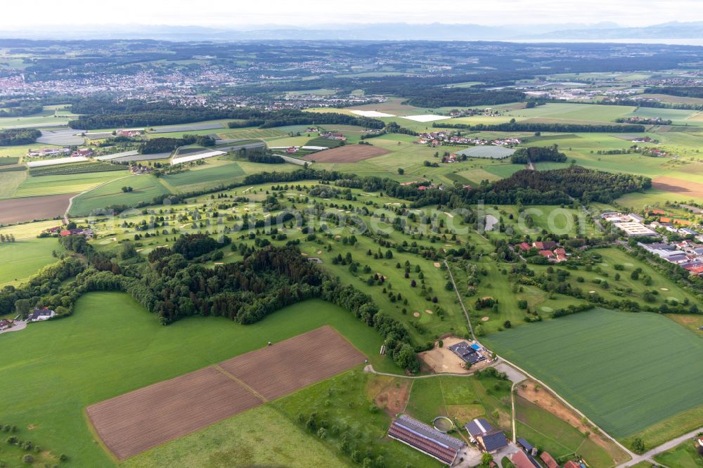 Aerial photograph Ravensburg - Grounds of the Golf course at of Golfanlage Ravensburg in the district Schmalegg in Ravensburg in the state Baden-Wuerttemberg, Germany