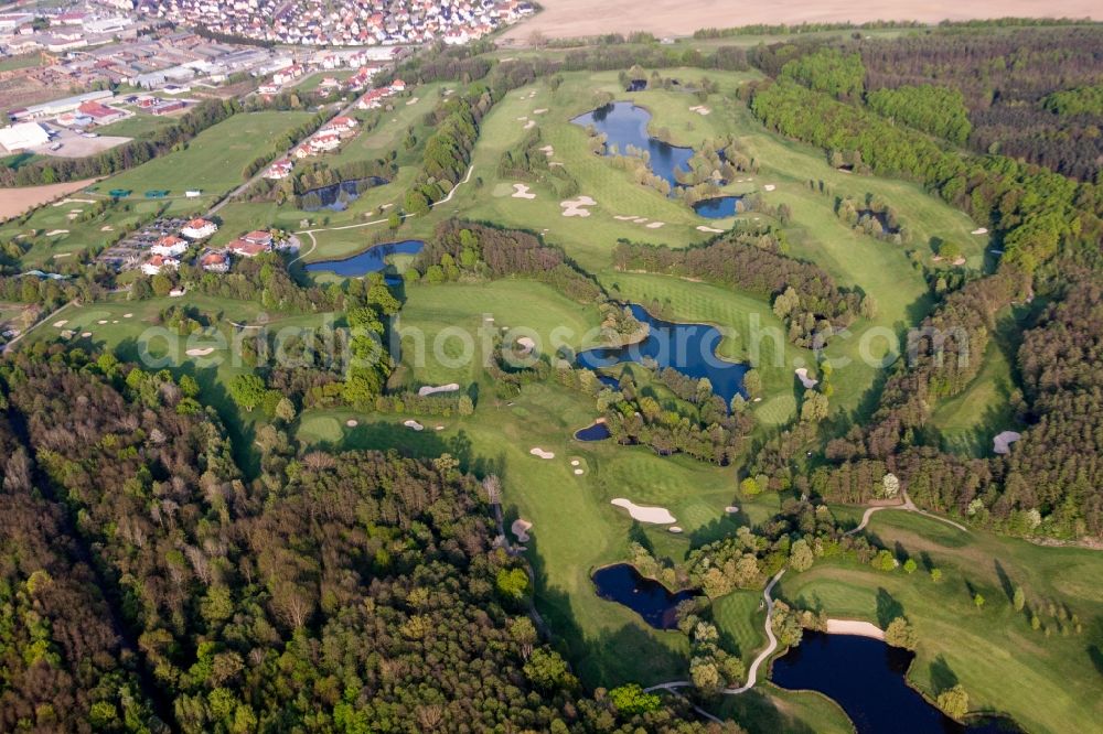 Aerial photograph Soufflenheim - Grounds of the Golf course at Golfclub Soufflenheim Baden-Baden in Soufflenheim in Grand Est, France