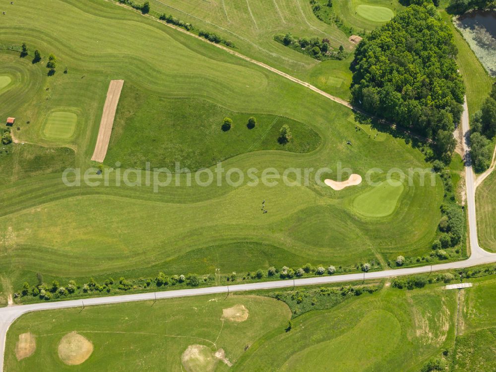Aerial photograph Poppenreut - Grounds of the Golf course at in Poppenreut in the state Bavaria, Germany