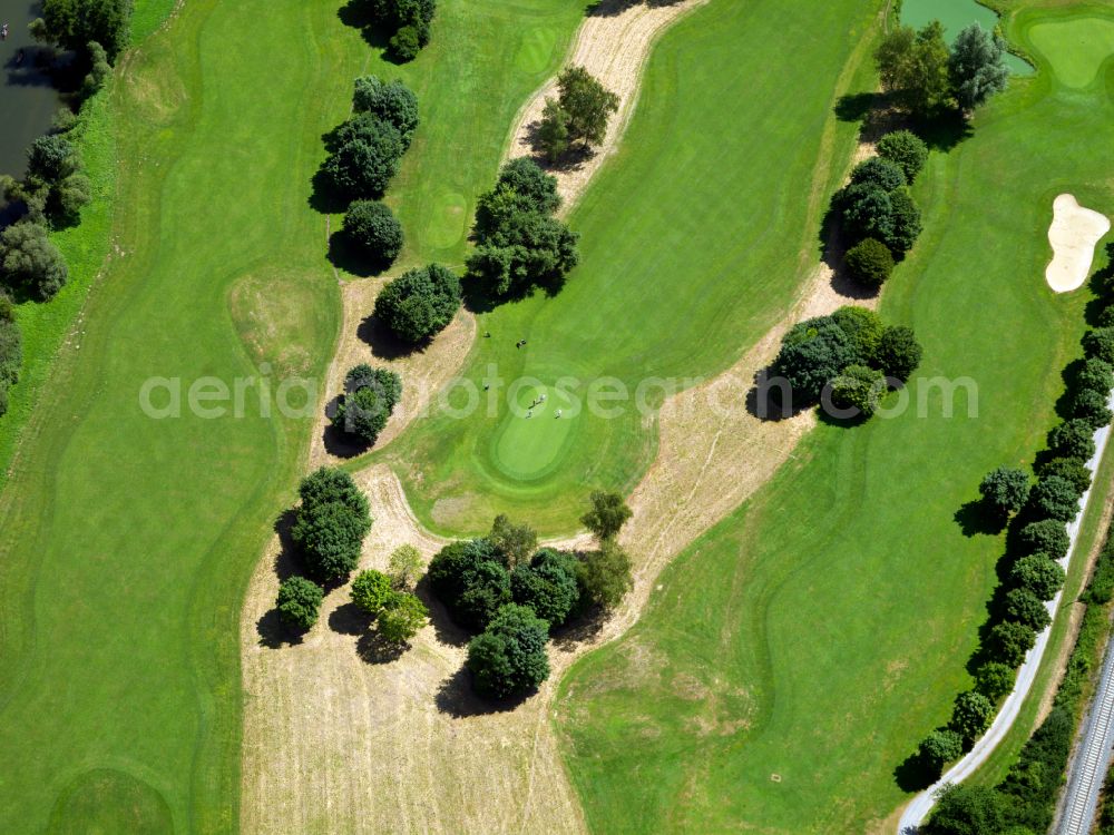 Aerial photograph Starzach - Grounds of the Golf course at in Starzach in the state Baden-Wuerttemberg, Germany