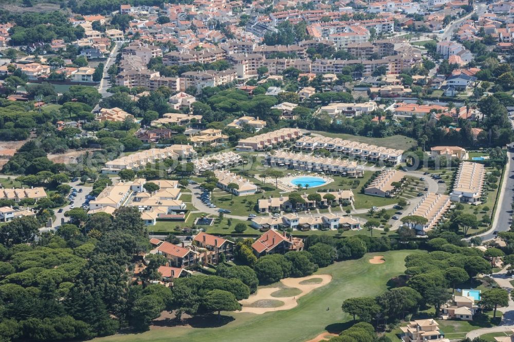 Aerial image Cascais - Grounds of the Golf course at Vila Bicuda Resort - Hotel Rua dos Faisoes, Vila Bicuda in Cascais, Portugal