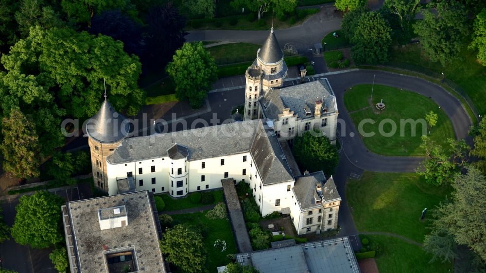 Bonn from the bird's eye view: The Carstanjen house used by the United Nations in Bonn in the state North Rhine-Westphalia, Germany. The new building area was created in the 1960s