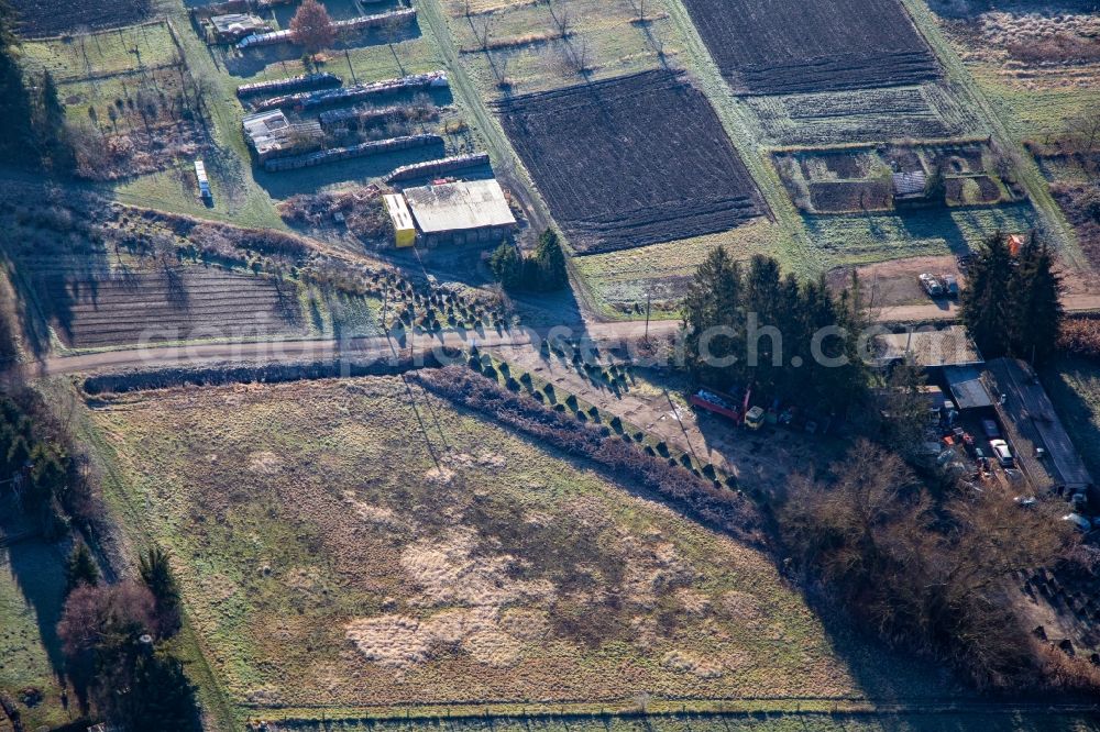 Aerial photograph Steinfeld - Tank blocker line of WW 2nd in Steinfeld in the state Rhineland-Palatinate, Germany