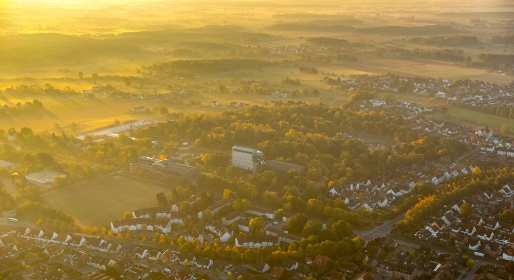 Aerial photograph Hamm - View of the Maximilianpark in Hamm in the state North Rhine-Westphalia